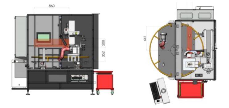 Casos de éxito: máquina de marcado láser 3D con plato giratorio